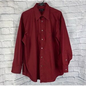 Axcess men 17 neck 32-33 sleeve button down dress shirt w/front pocket